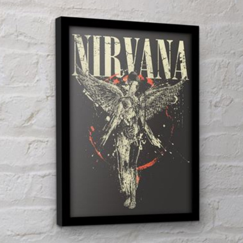 NIRVANA ニルヴァーナ (Nevermind 35周年 ) - WINGS / インテリア額