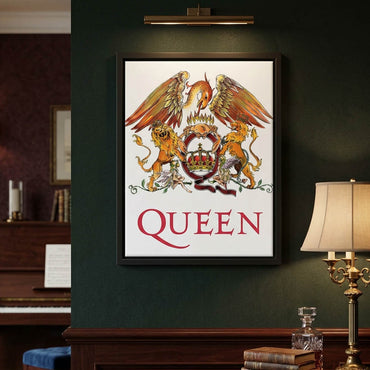 QUEEN クイーン (フレディ 生誕 80年 ) - CREST / コレクタープリント / インテリア額