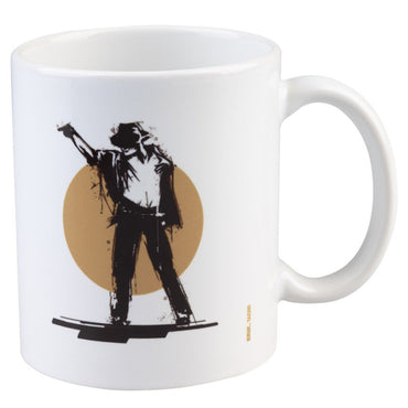 【予約商品】 MICHAEL JACKSON マイケルジャクソン - KING OF POP WHITE MUG / マグカップ