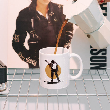 MICHAEL JACKSON マイケルジャクソン - KING OF POP WHITE MUG / マグカップ
