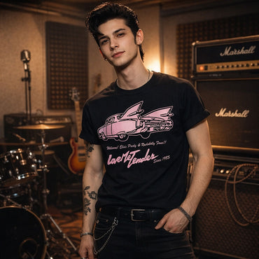 LOVE ME TENDER ラヴミーテンダー - PINK CADILLAC / Tシャツ / メンズ