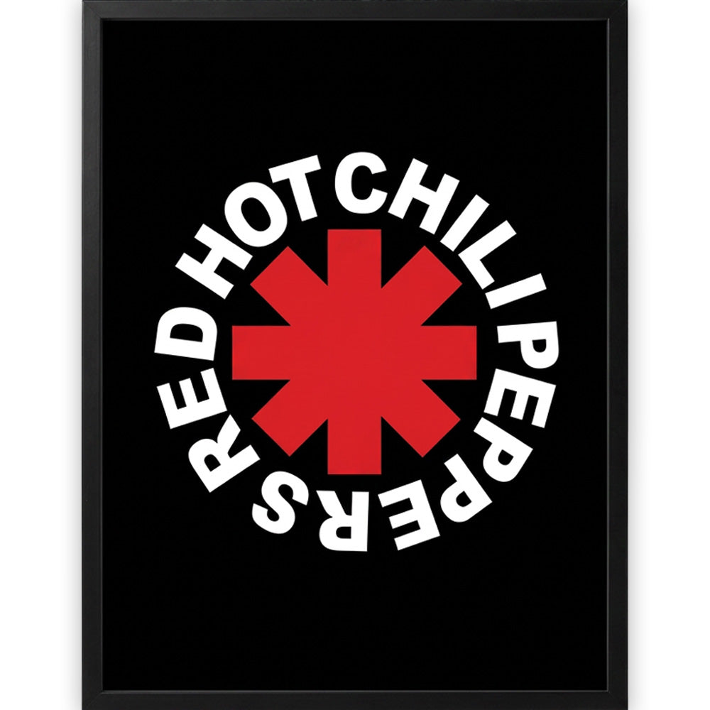 RED HOT CHILI PEPPERS - LOGO STAMP / コレクタープリント