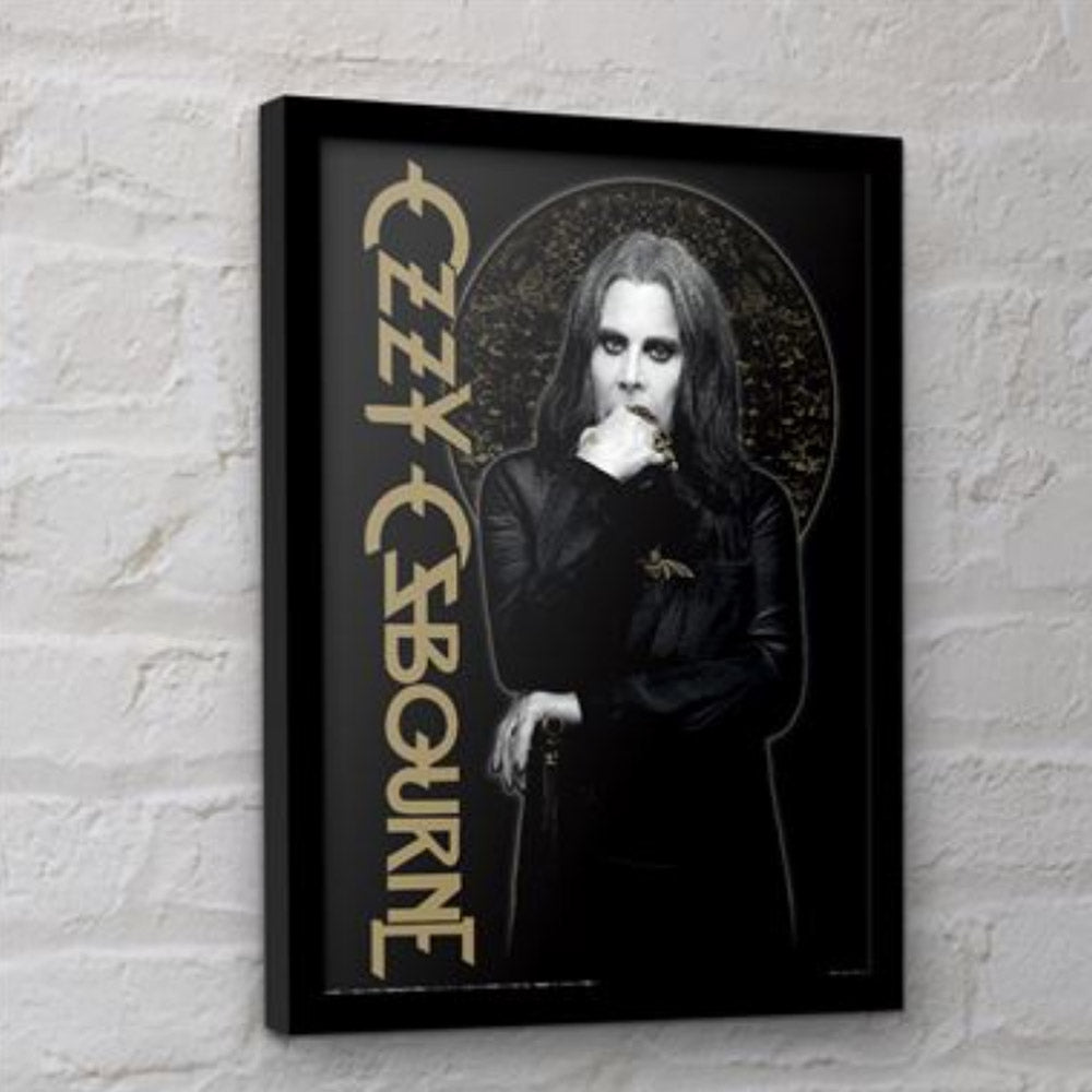 OZZY OSBOURNE オジーオズボーン - GOLD / コレクタープリント / インテリア額