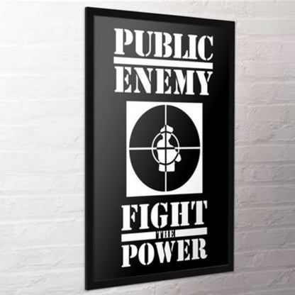 PUBLIC ENEMY パブリックエナミー - FIGHT THE POWER / ポスター