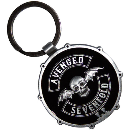 AVENGED SEVENFOLD - (9月 来日 ) - Deathbat Crest Drum / Double-Sided