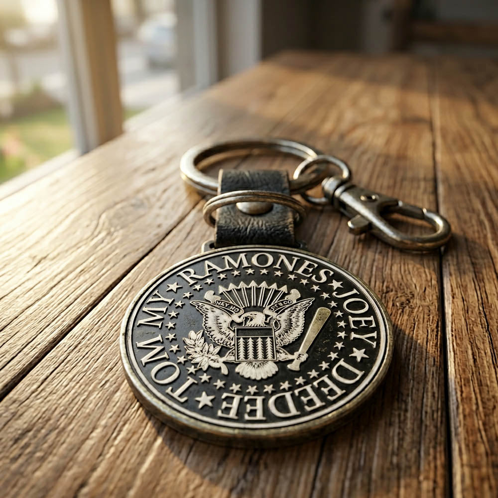 RAMONES ラモーンズ (デビュー 50周年 ) - Presidential Seal Emblem / キーホルダー