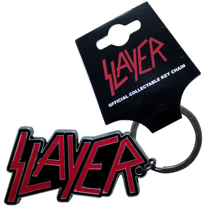 SLAYER スレイヤー (結成 45周年 ) - Logo / キーホルダー