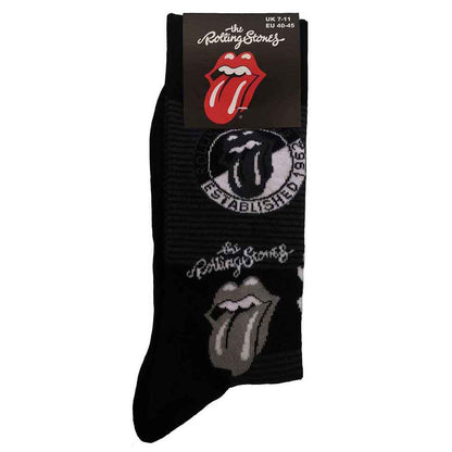 ROLLING STONES ローリングストーンズ (7月 新譜 記念 ) - Mono Logos / ソックス / メンズ
