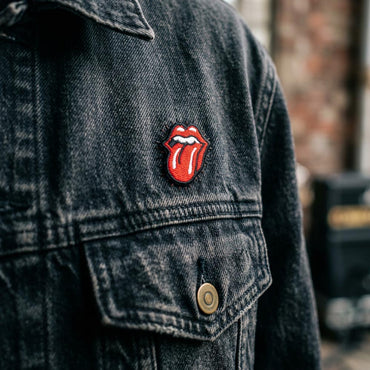 ROLLING STONES ローリングストーンズ (7月 新譜 記念 ) - Classic Tongue / ミニ / ワッペン
