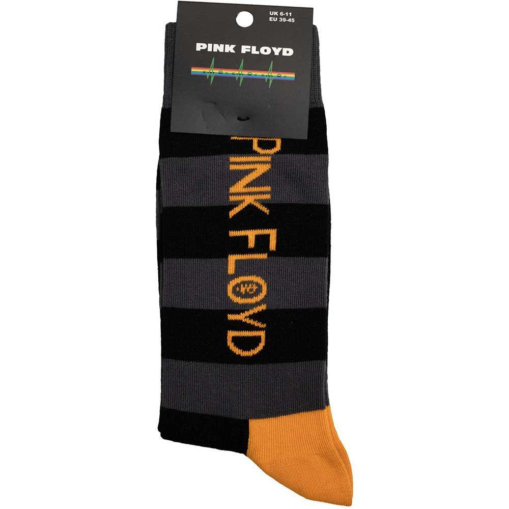 PINK FLOYD ピンクフロイド - Orange Logo / ソックス / メンズ