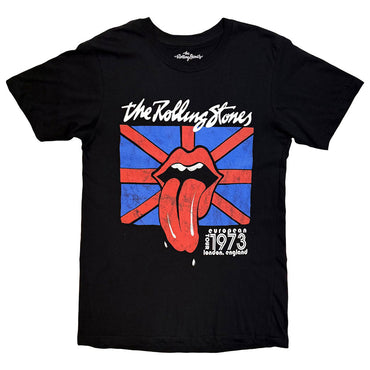 ROLLING STONES ローリングストーンズ (7月 新譜 記念 ) - London 1973 / バックプリントあり（復刻ツアーTシリーズ） / Tシャツ / メンズ