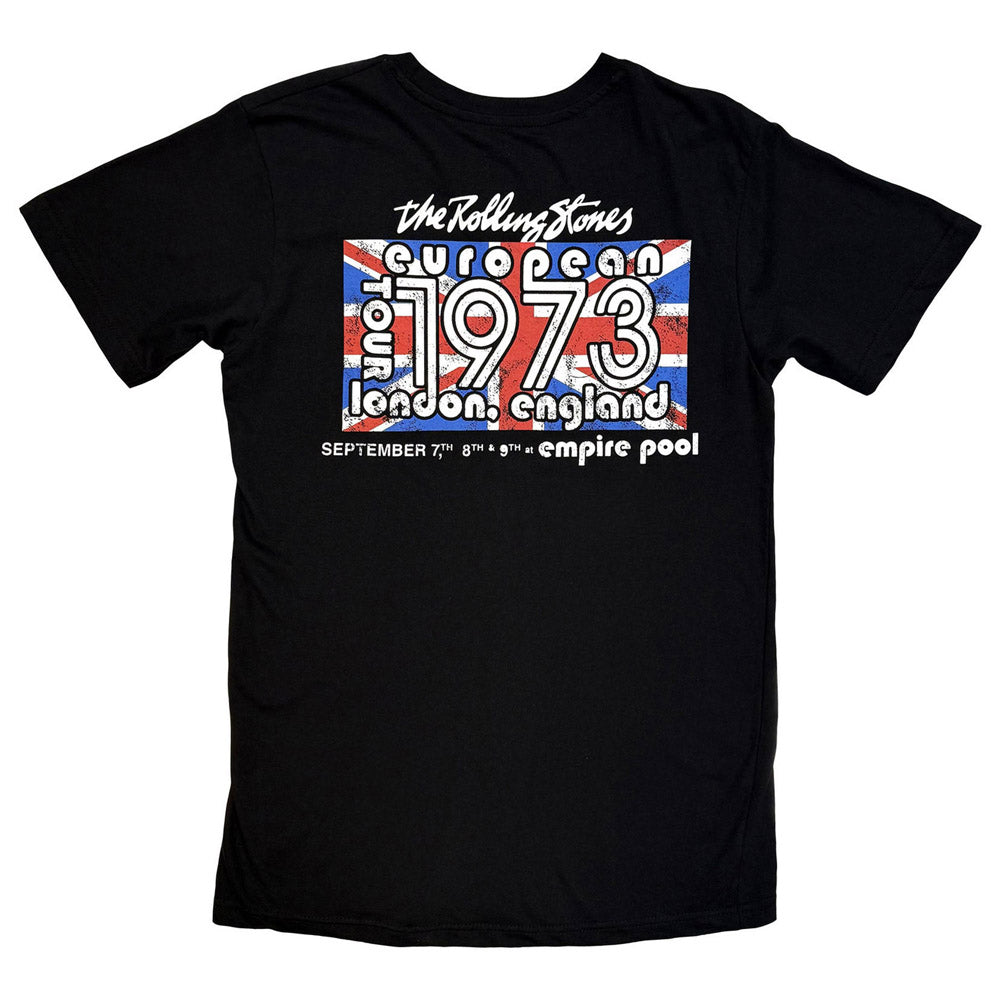 ROLLING STONES ローリングストーンズ (7月 新譜 記念 ) - London 1973 / バックプリントあり（復刻ツアーTシリーズ） / Tシャツ / メンズ