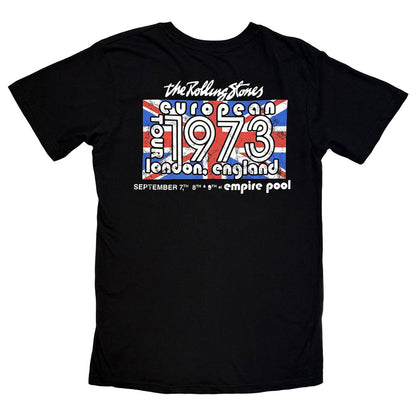 ROLLING STONES ローリングストーンズ (7月 新譜 記念 ) - London 1973 / バックプリントあり（復刻ツアーTシリーズ） / Tシャツ / メンズ