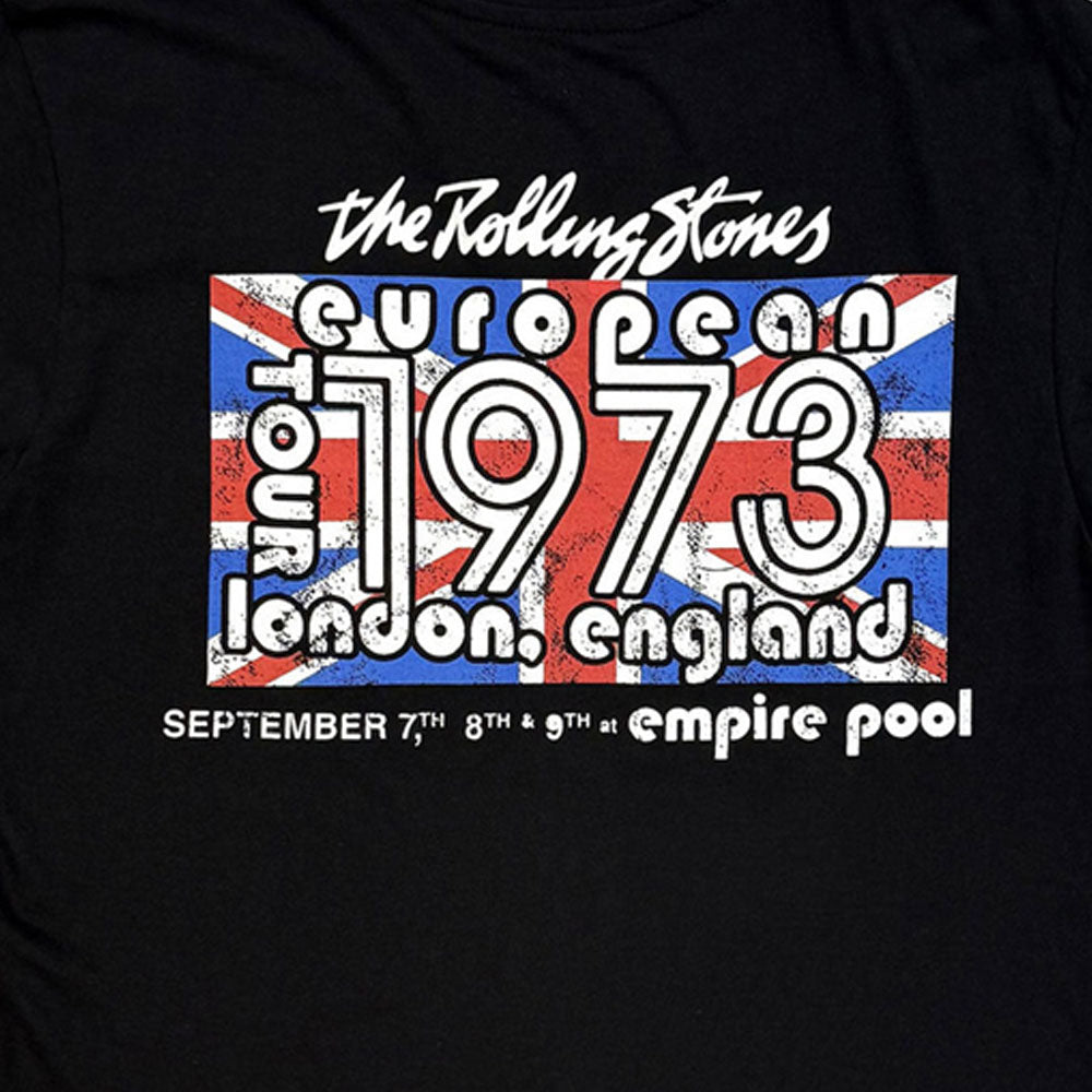 ROLLING STONES ローリングストーンズ (7月 新譜 記念 ) - London 1973 / バックプリントあり（復刻ツアーTシリーズ） / Tシャツ / メンズ