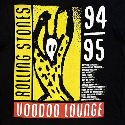 ROLLING STONES ローリングストーンズ (7月 新譜 記念 ) - Live Voodoo Lounge Tongue / バックプリントあり（復刻ツアーTシリーズ） / Tシャツ / メンズ