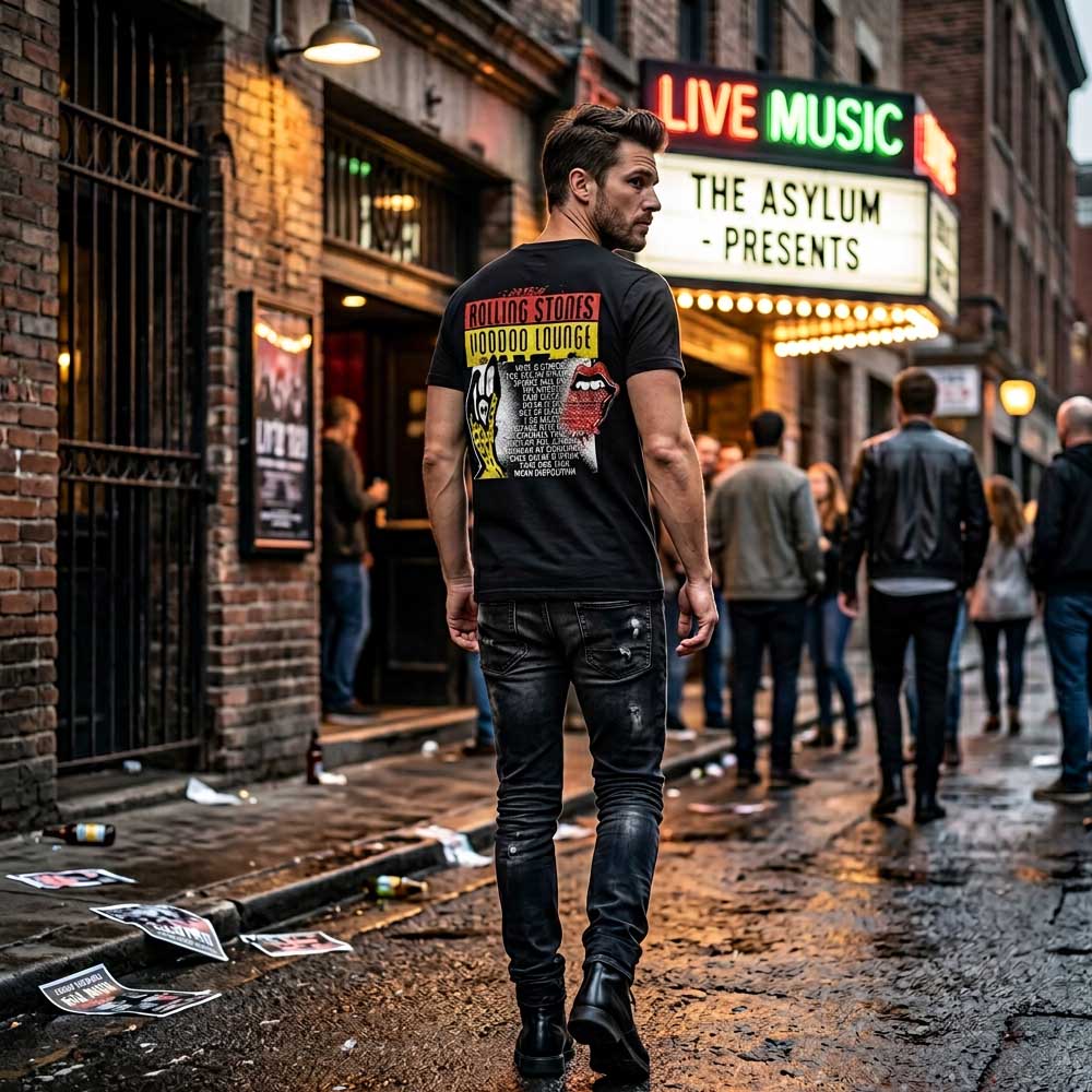 ROLLING STONES (July New Release Commemoration) - Voodoo Lounge / With Back Print (Replica Tour T-Shirt Series) / T-Shirt / Men's