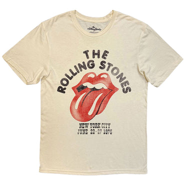 【予約商品】 ROLLING STONES ローリングストーンズ (7月 新譜 記念 ) - New York City / バックプリントあり（復刻ツアーTシリーズ） / Tシャツ / メンズ