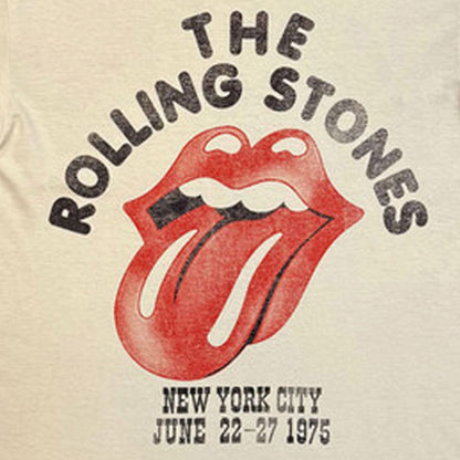 【予約商品】 ROLLING STONES ローリングストーンズ (7月 新譜 記念 ) - New York City / バックプリントあり（復刻ツアーTシリーズ） / Tシャツ / メンズ