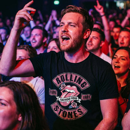 ROLLING STONES ローリングストーンズ (7月 新譜 記念 ) - Tour 1981 Tattoo You（復刻ツアーTシリーズ） / Tシャツ / メンズ