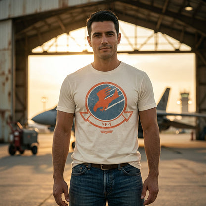 TOP GUN トップガン (公開 40周年 ) - THUNDERBIRD / Tシャツ / メンズ