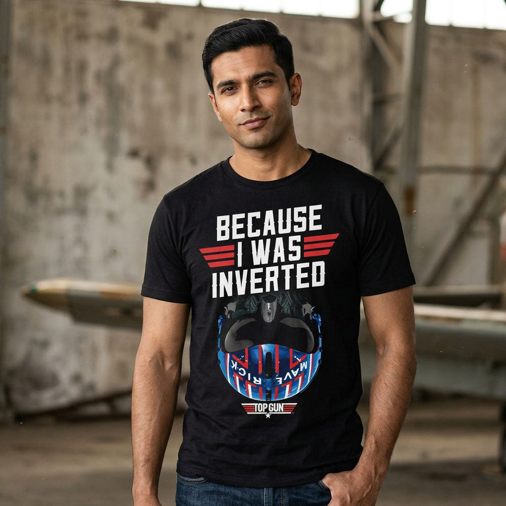 TOP GUN トップガン (公開 40周年 ) - INVERTED / Tシャツ / メンズ