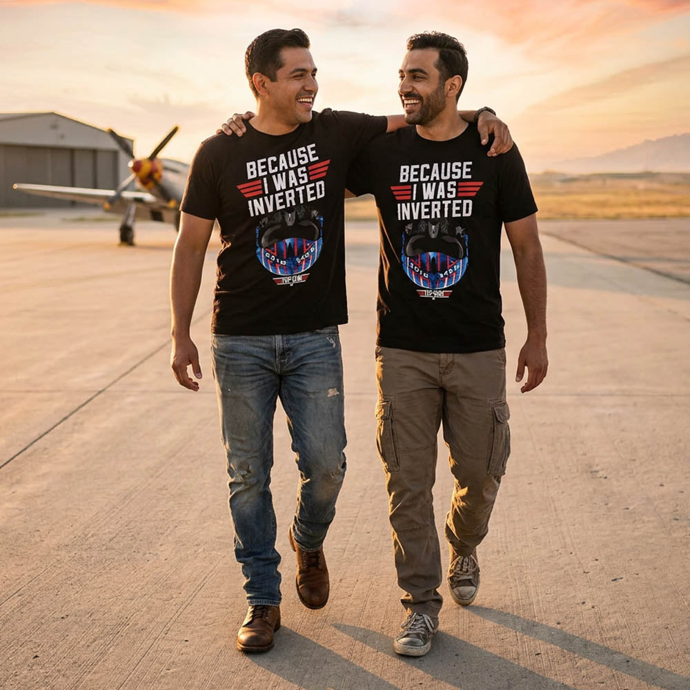 TOP GUN トップガン (公開 40周年 ) - INVERTED / Tシャツ / メンズ