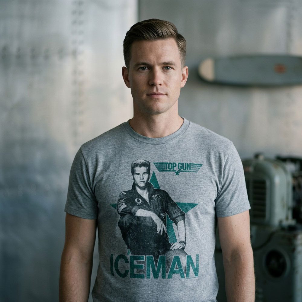TOP GUN トップガン (公開 40周年 ) - ICEMAN / 追悼 / Tシャツ / メンズ