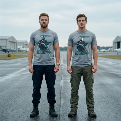 TOP GUN トップガン (公開 40周年 ) - ICEMAN / 追悼 / Tシャツ / メンズ