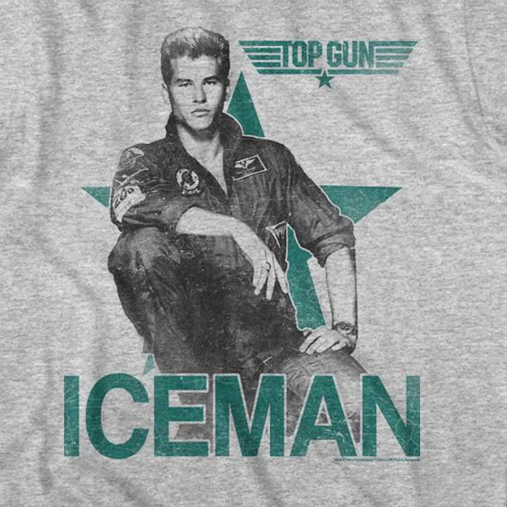 TOP GUN トップガン (公開 40周年 ) - ICEMAN / 追悼 / Tシャツ / メンズ