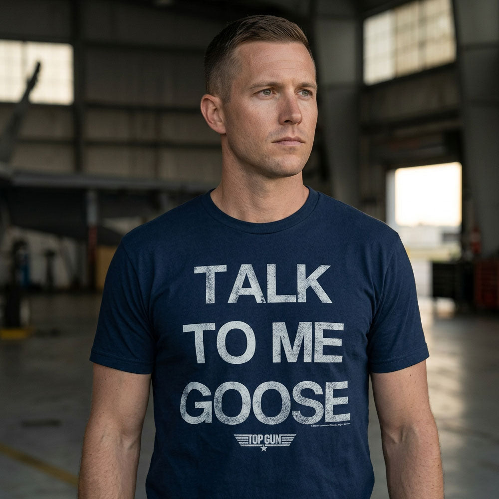 TOP GUN トップガン (公開 40周年 ) - TALK GOOSE / Tシャツ / メンズ