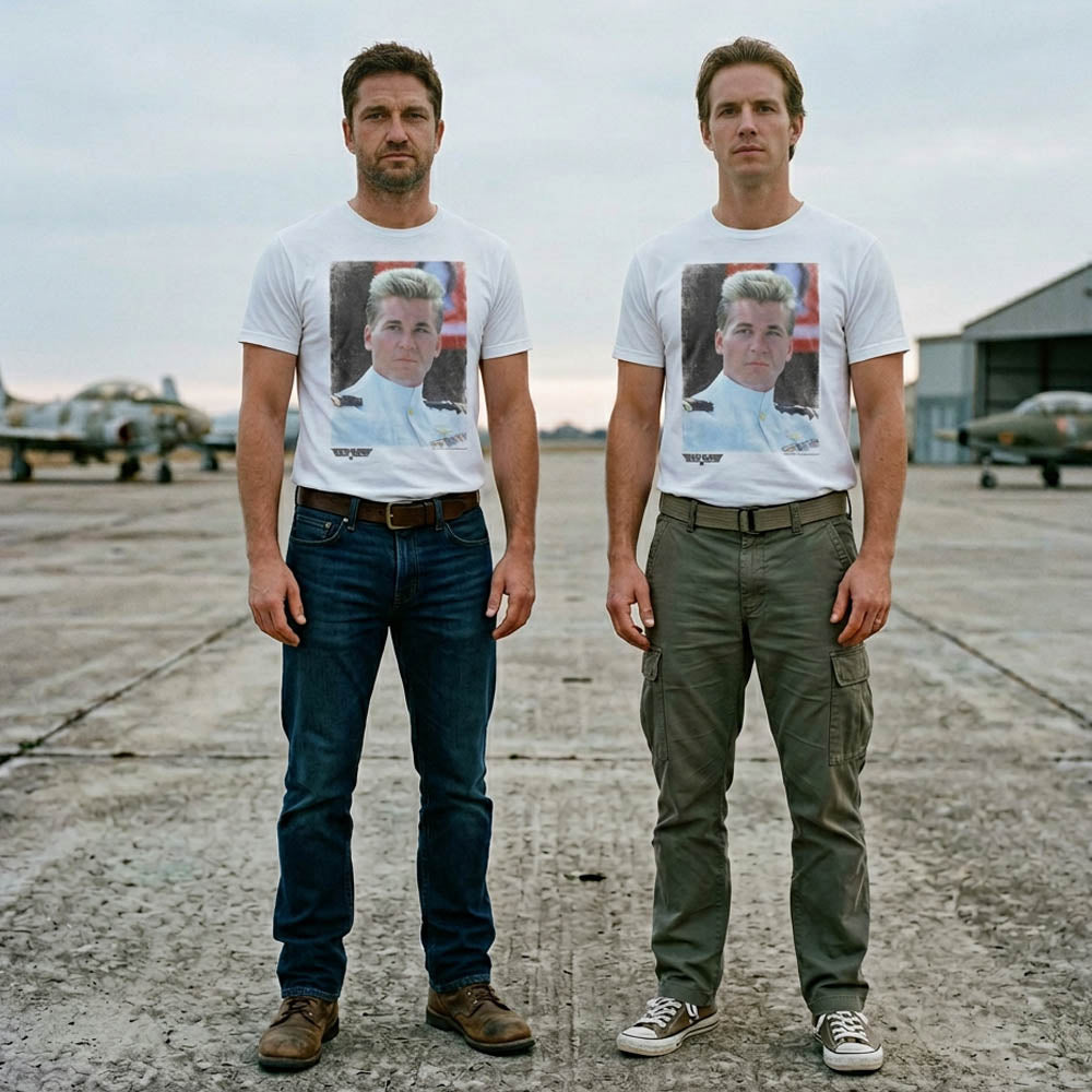 TOP GUN トップガン (公開 40周年 ) - ICEMAN FADE / 追悼 / Tシャツ / メンズ