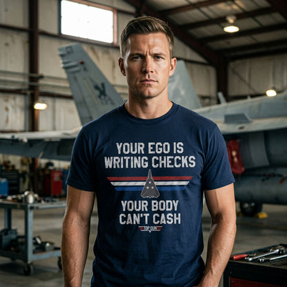 TOP GUN トップガン (公開 40周年 ) - EGO CHECK / Tシャツ / メンズ