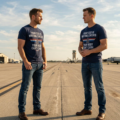 TOP GUN トップガン (公開 40周年 ) - EGO CHECK / Tシャツ / メンズ