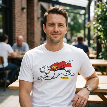 SUPERMAN スーパーマン - Krypto Flying / Tシャツ / メンズ