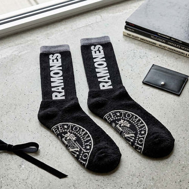 RAMONES ラモーンズ (デビュー 50周年 ) - Presidential Seal / ソックス / レディース