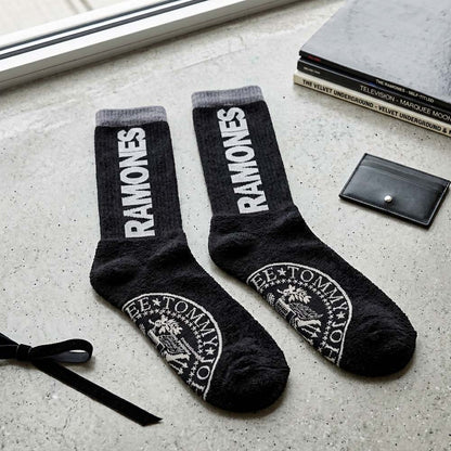 RAMONES ラモーンズ (デビュー 50周年 ) - Presidential Seal / ソックス / レディース