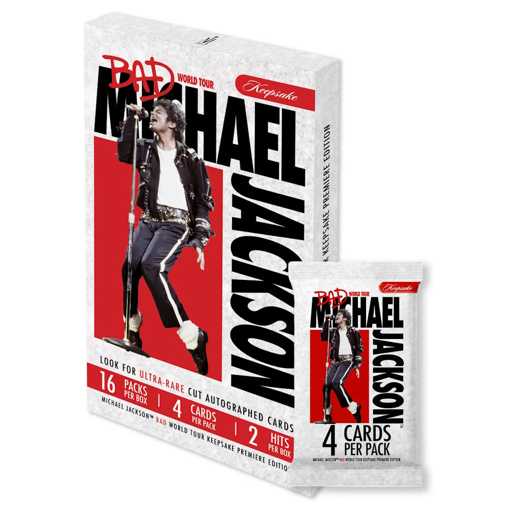 【5月1日先行販売】MICHAEL JACKSON - Bad World Tour｜世界限定BOX｜開封を楽しむ16パック / Hobby Box