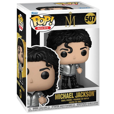 【予約商品】 MICHAEL JACKSON マイケルジャクソン - Bad Tour Metallic Funko Pop! Vinyl Figure / フィギュア・人形