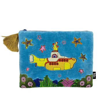 THE BEATLES ビートルズ (来日 60周年 ) - Yellow Submarine Pouch / ポーチ
