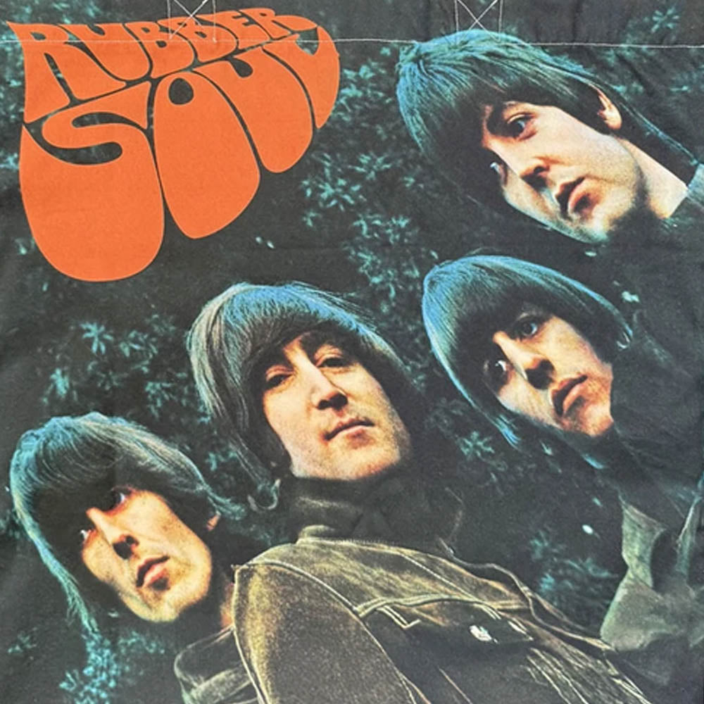 THE BEATLES ビートルズ (来日 60周年 ) - Rubber Soul / Double Sided / トートバッグ