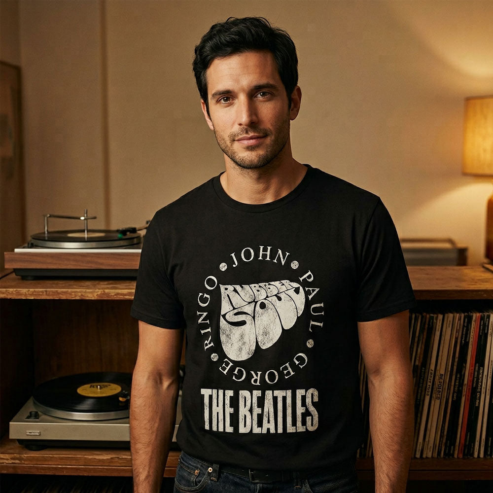 THE BEATLES ビートルズ (来日 60周年 ) - Rubber Soul Names / Tシャツ / メンズ