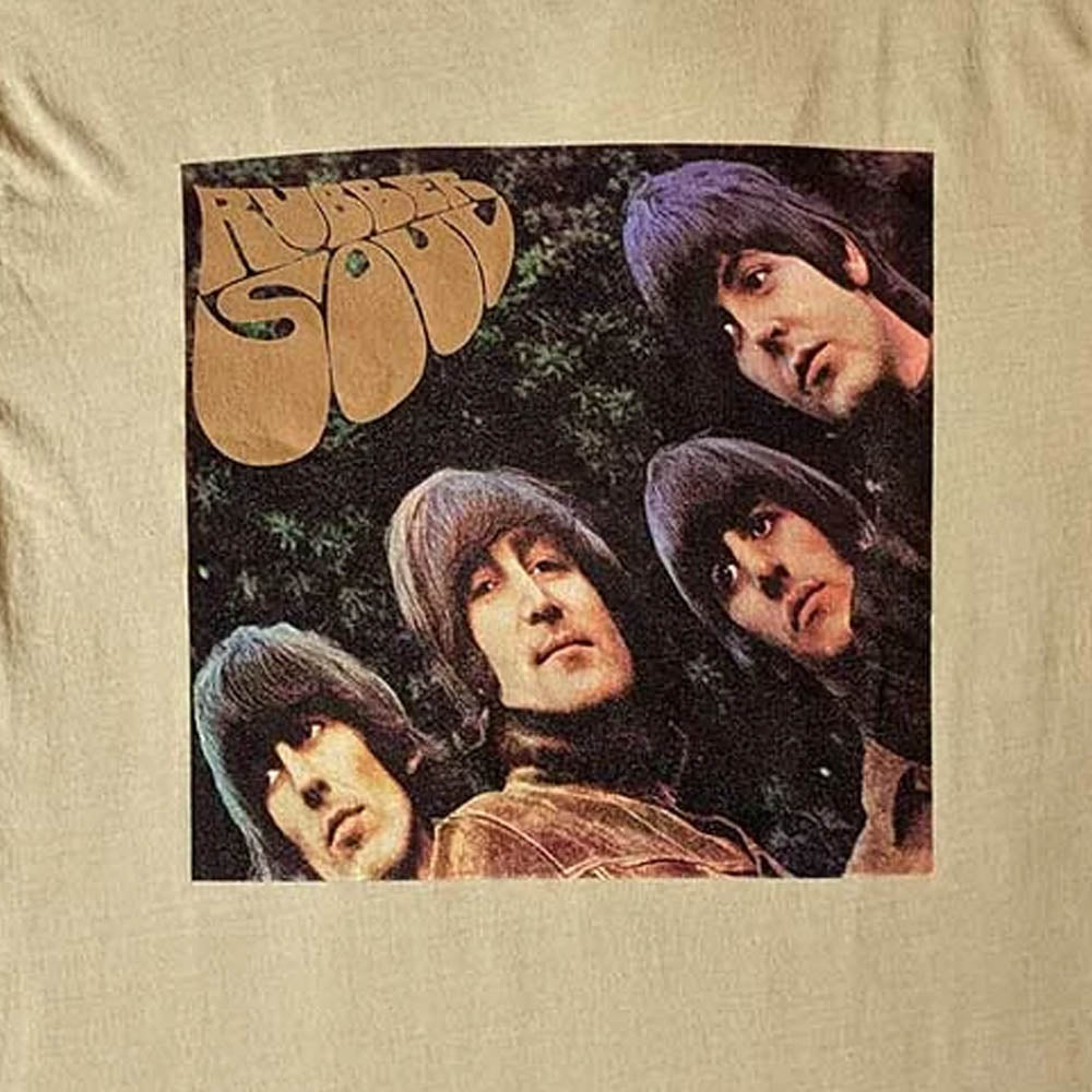 THE BEATLES ビートルズ (来日 60周年 ) - Rubber Soul US / アームプリントあり / Tシャツ / メンズ