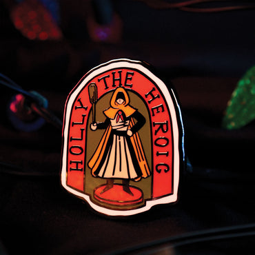 STRANGER THINGS ストレンジャー・シングス - Limited Edition Holly The Heroic Pin Badge / 世界限定9,995個 / バッジ