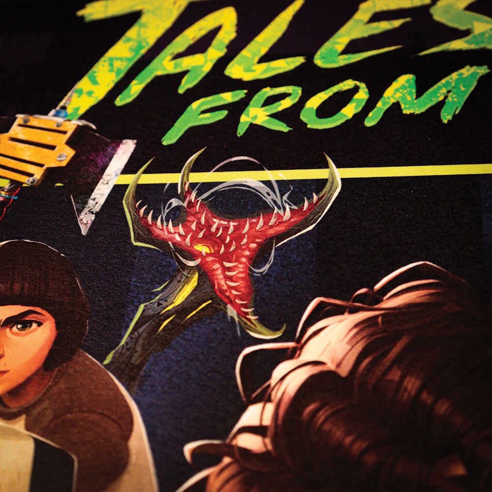 STRANGER THINGS ストレンジャー・シングス (アニメシリーズ 4月23日 配信開始 ) - Tales from ‘85 Limited Edition Art Print / 世界限定995個 / ポスター