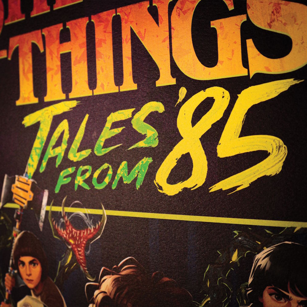 STRANGER THINGS ストレンジャー・シングス (アニメシリーズ 4月23日 配信開始 ) - Tales from ‘85 Limited Edition Art Print / 世界限定995個 / ポスター