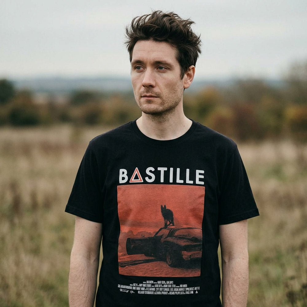 BASTILLE バスティル - Bad Blood Wolf / カーボンソフト加工 / Tシャツ / メンズ