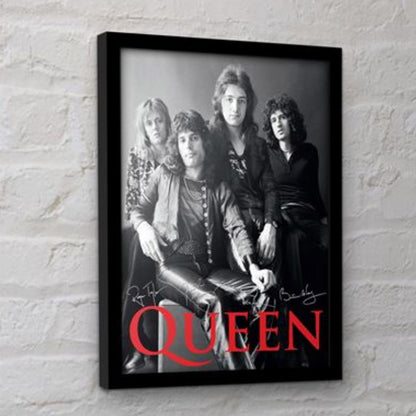 QUEEN クイーン (フレディ 生誕 80年 ) - GROUP / コレクタープリント / インテリア額