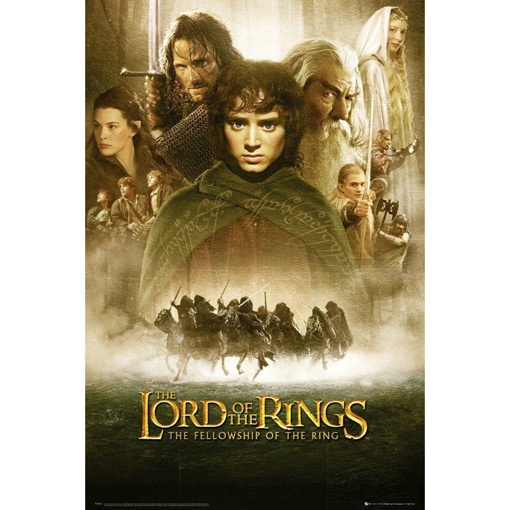 THE LORD OF THE RINGS - Fellowship One Sheet