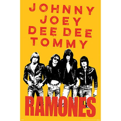 RAMONES - (デビュー 50周年 ) - Johnny, Joey, Dee De