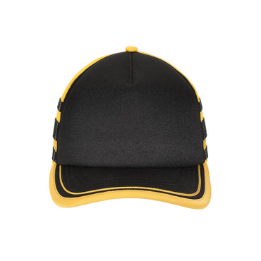 STRANGER THINGS ストレンジャー・シングス - Dustin Henderson Black & Yellow Cosplay Trucker Hat / キャップ / メンズ